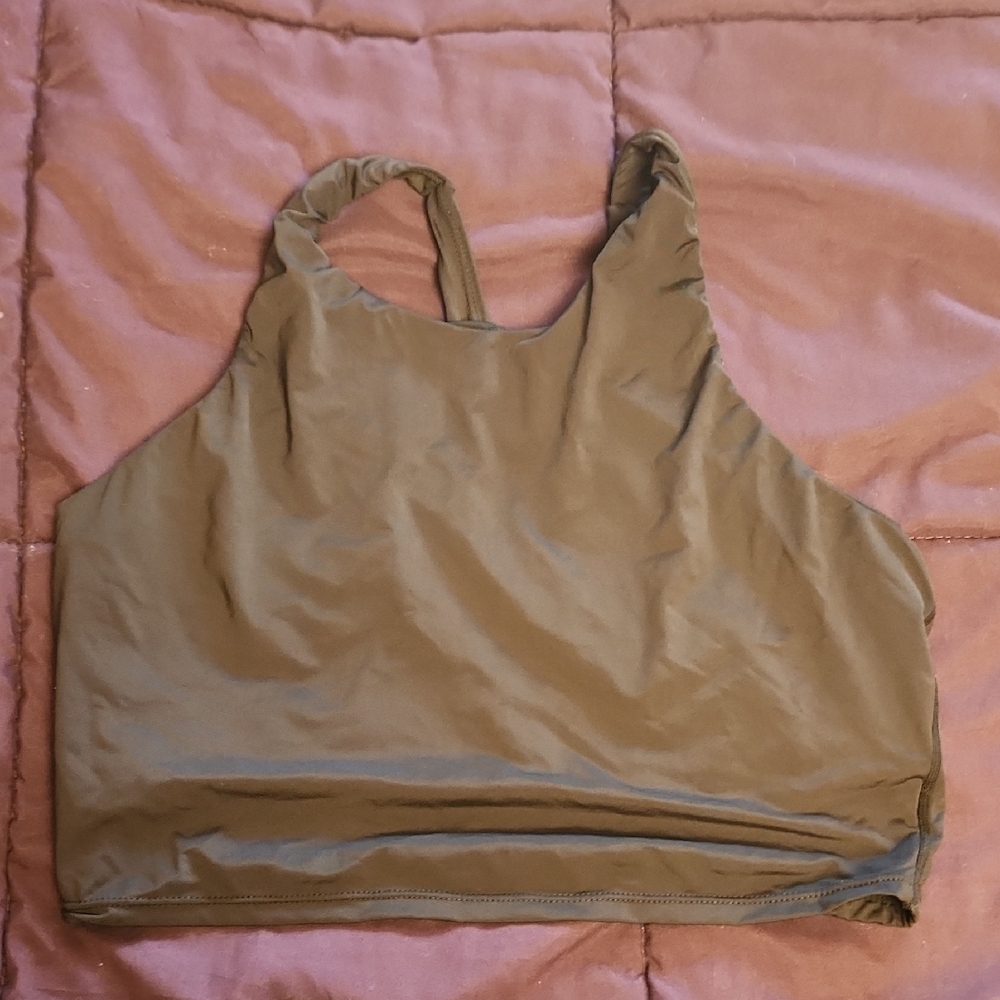 Younique Black High Neck Swim Top